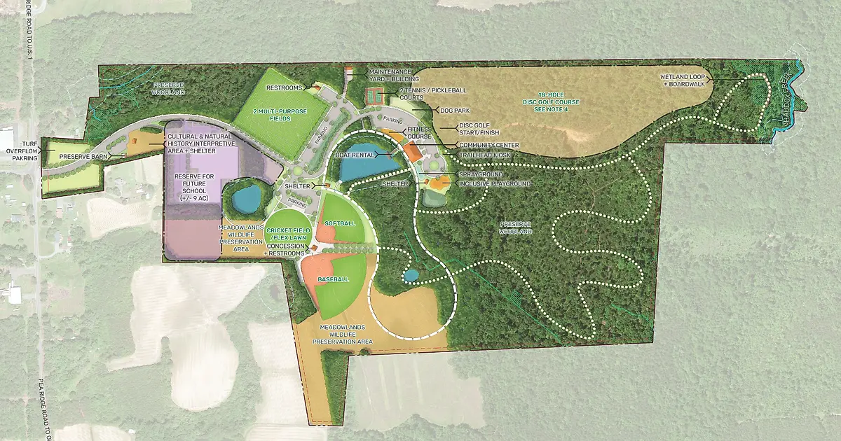 Park Ridge Master Plan Parkers Ridge Park Master Plan | McAdams