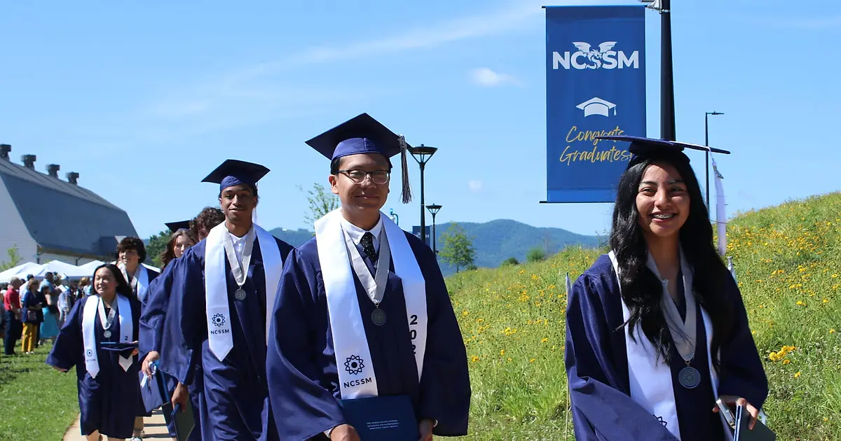 Commencement 2025 North Carolina School of Science and