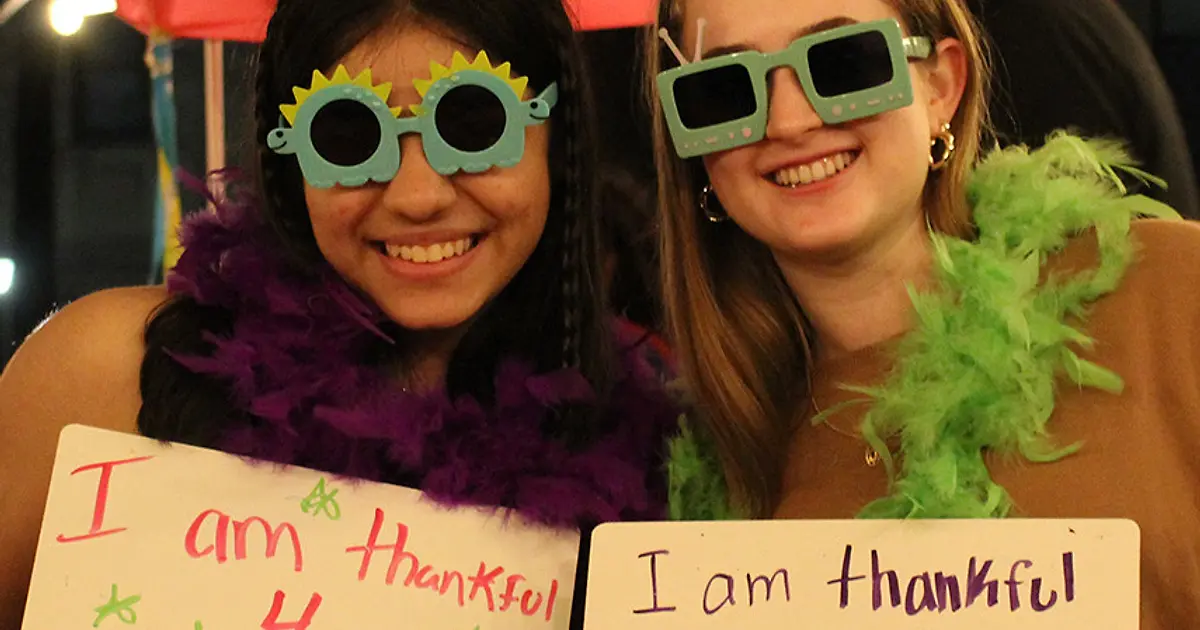 Students show their gratitude during Foundation Week | North Carolina ...
