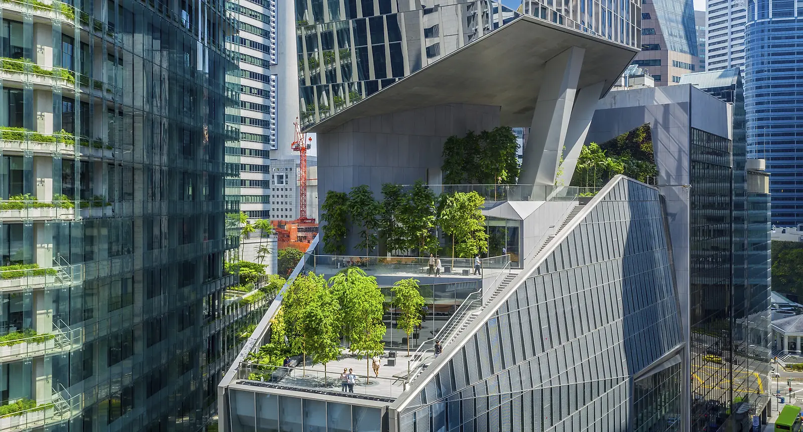 Successful high rise means building gardens and streets in the sky