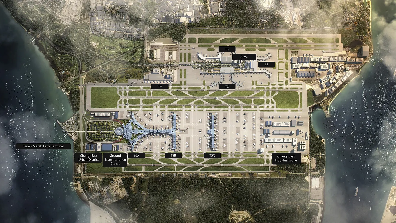 changi airport terminal 1 map