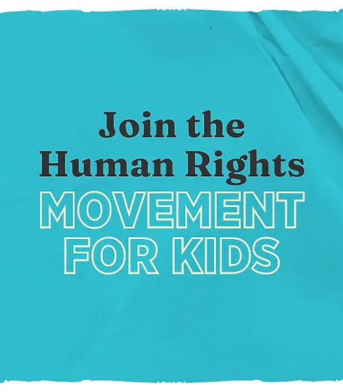 Children Human Rights Sign Thank You For Sharing! | Children's Rights