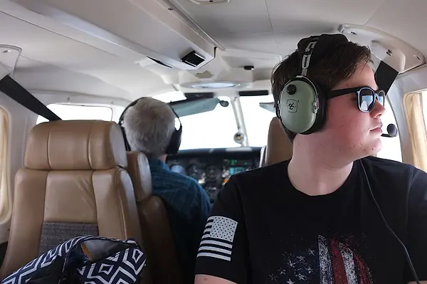 Philip Rash Students take to the skies in Philip Rash’s Aviation Mini-Term course ...
