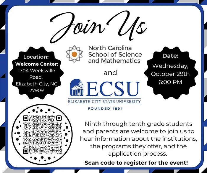 Announcements North Carolina School of Science and Mathematics