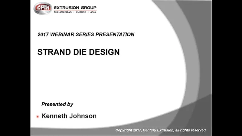 Strand Die Design | CPM