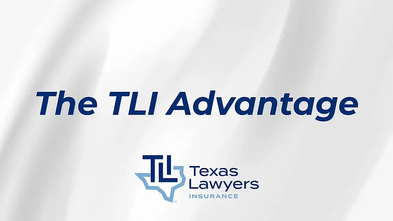 Tli Charters The TLI Advantage | Texas Lawyers' Insurance Exchange
