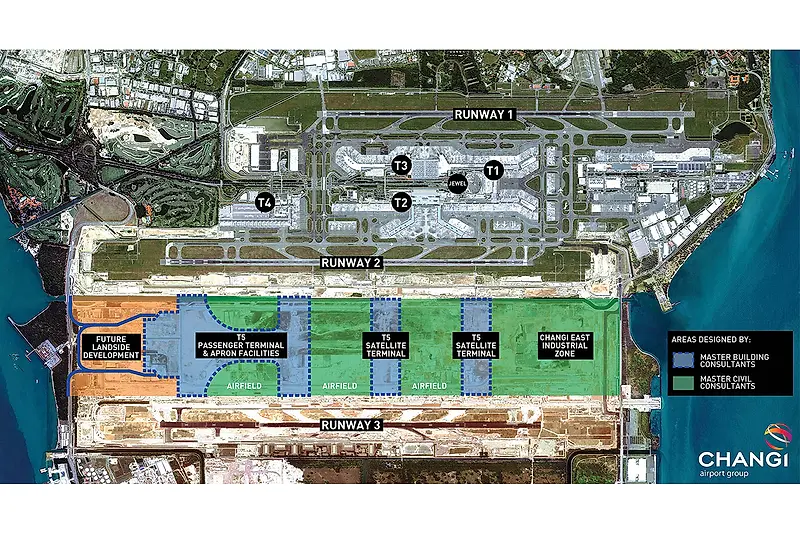 KPF and Heatherwick Studio selected for design of Singapore Changi Airport  Terminal 5 – aasarchitecture