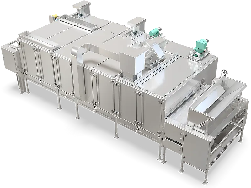 Scf Offloading SCF เครื่องอบแห้งแบบสายพานลำเลียงเดี่ยว/เครื่องทำความเย็น | CPM