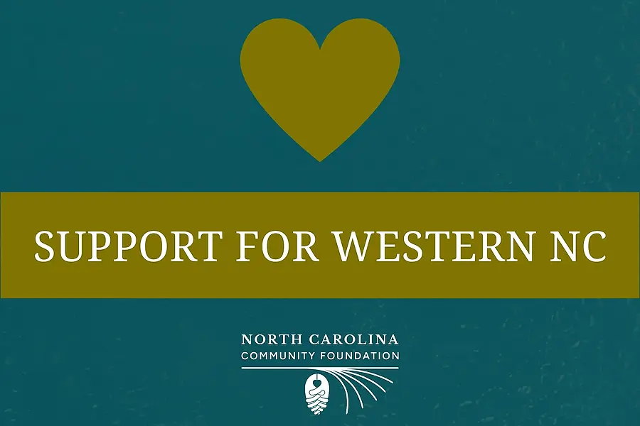 NCCF encouraging donations to support western North Carolina